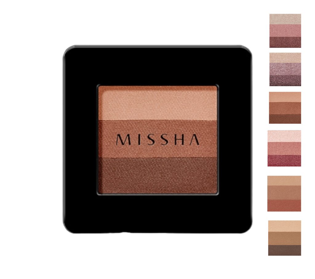 Bảng phấn mắt cho người mới bắt đầu Missha Triple Shadow
