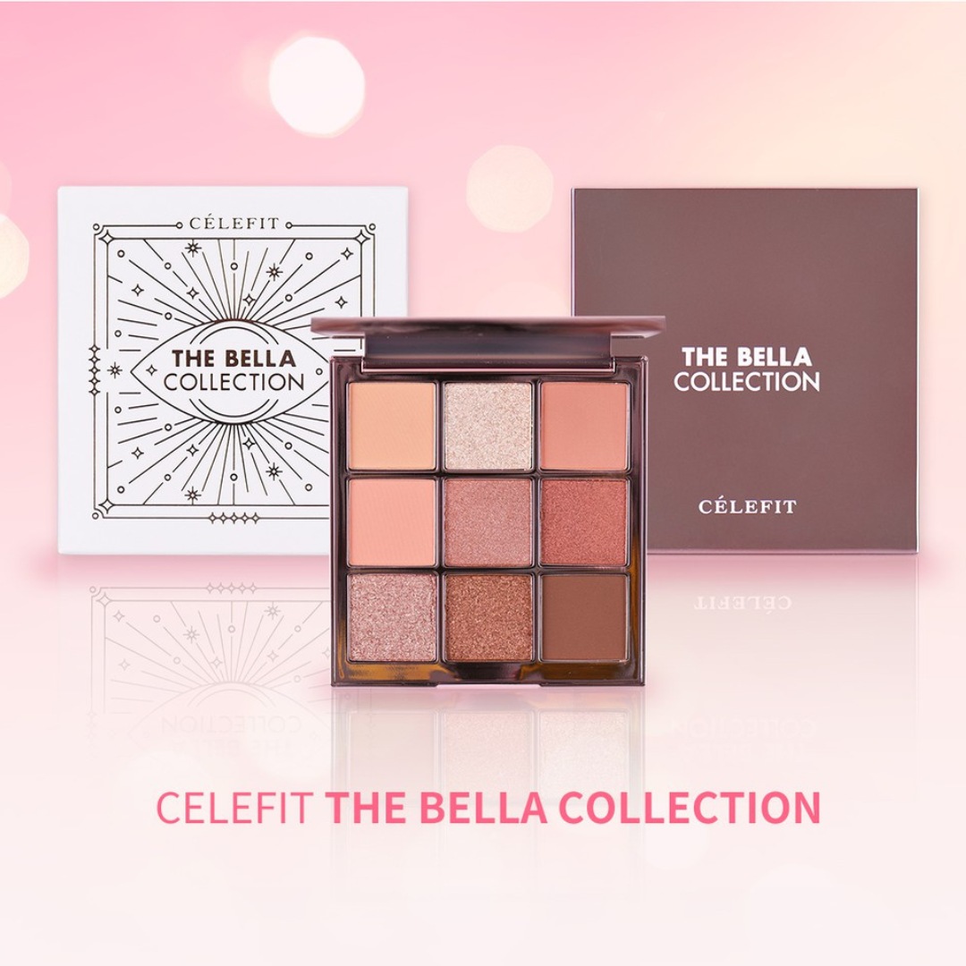 Bảng phấn mắt đẹp Celefit The Bella Collection