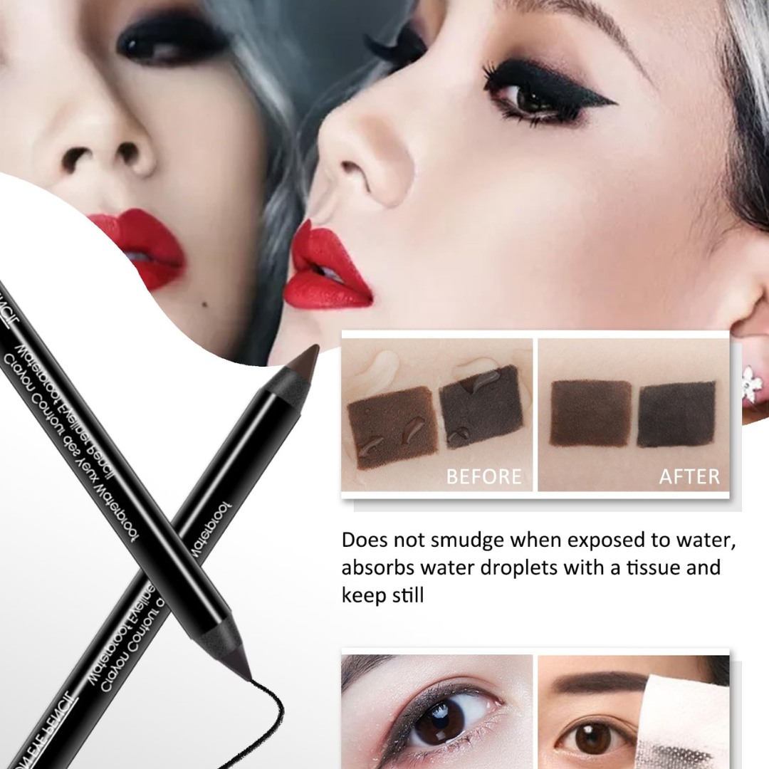 Chì kẻ mắt 2 đầu Vacosi Eyeliner Pencil