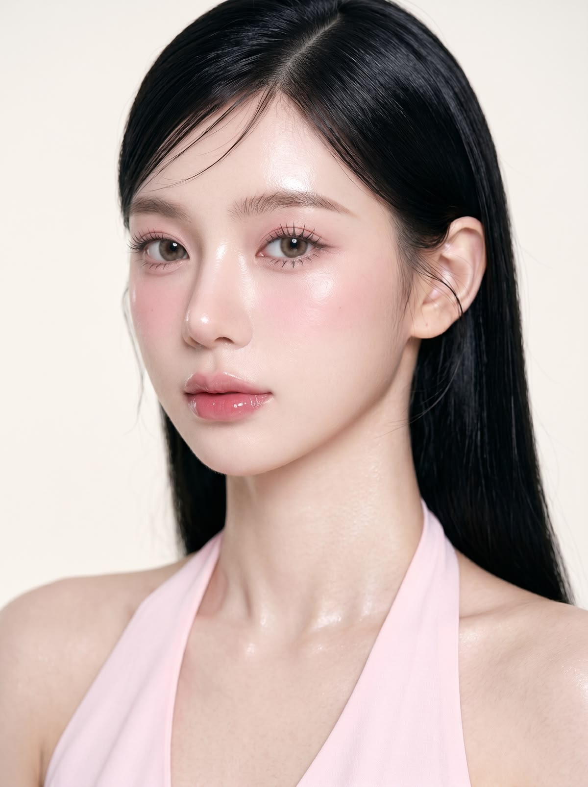 Makeup Hàn Quốc tone hồng