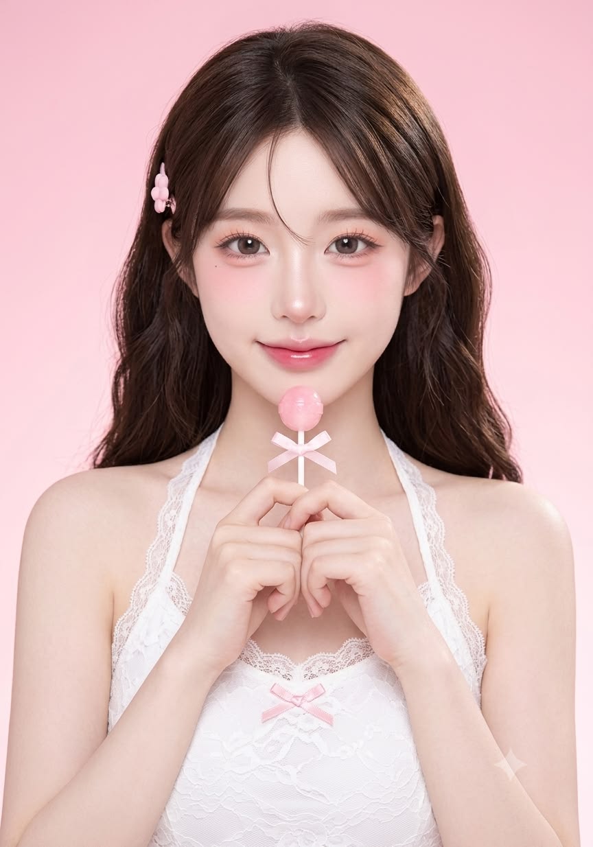 Layout makeup nhẹ nhàng trong trẻo