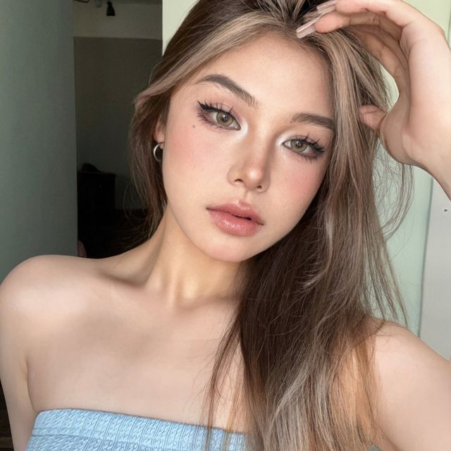 Layout makeup Tây nude quyến rũ
