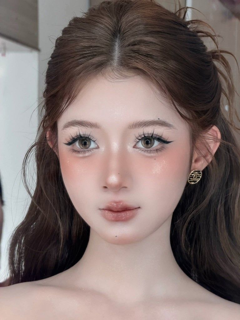 Layout makeup Trung Quốc Douyin