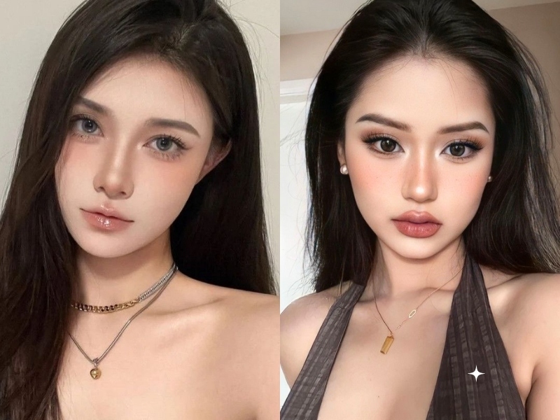 Makeup look làm nổi bật đường nét khuôn mặt