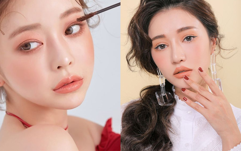 Makeup tone cam đào