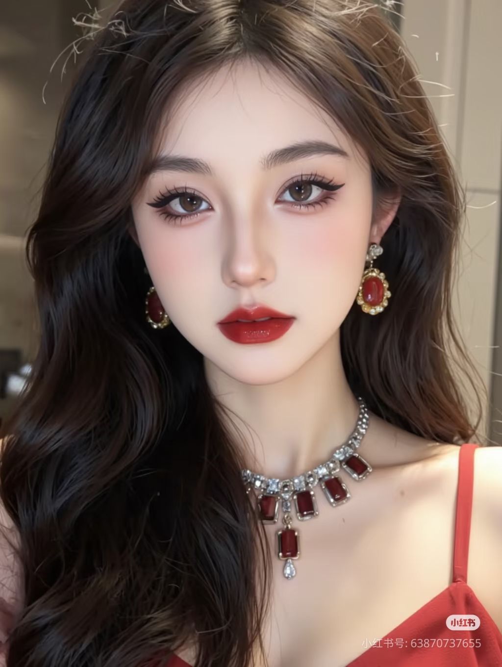 Makeup tone đỏ cổ điển