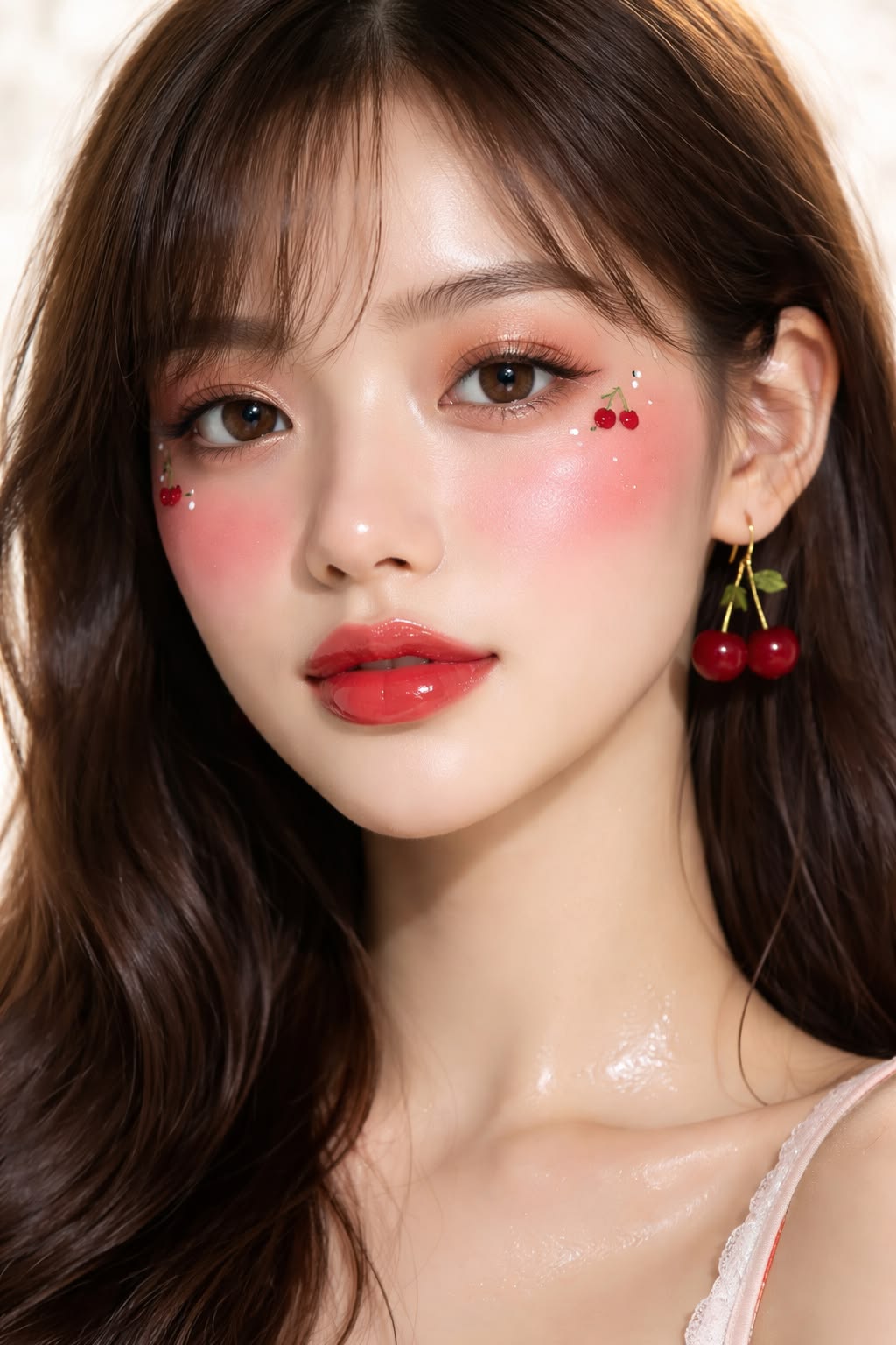 Make up tone đỏ mận cá tính