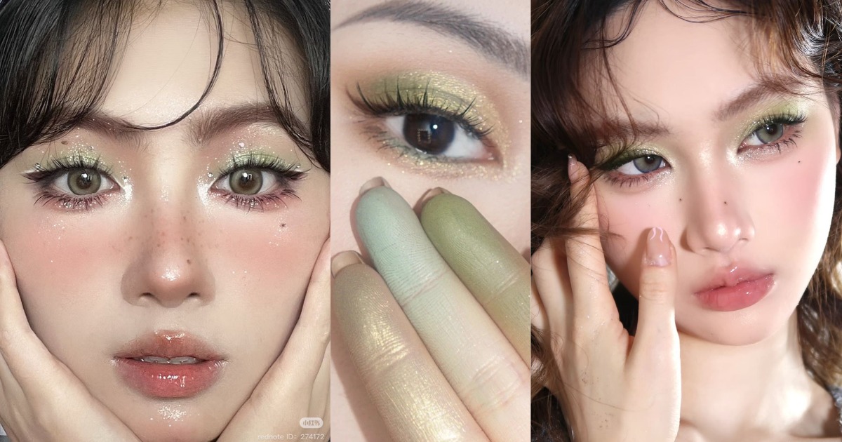 Makeup tone matcha latte